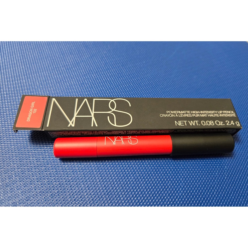 NARS Powermatte High Intensity Lip Pencil Dragon Girl 132 Red Matte 0.08oz 2.4g